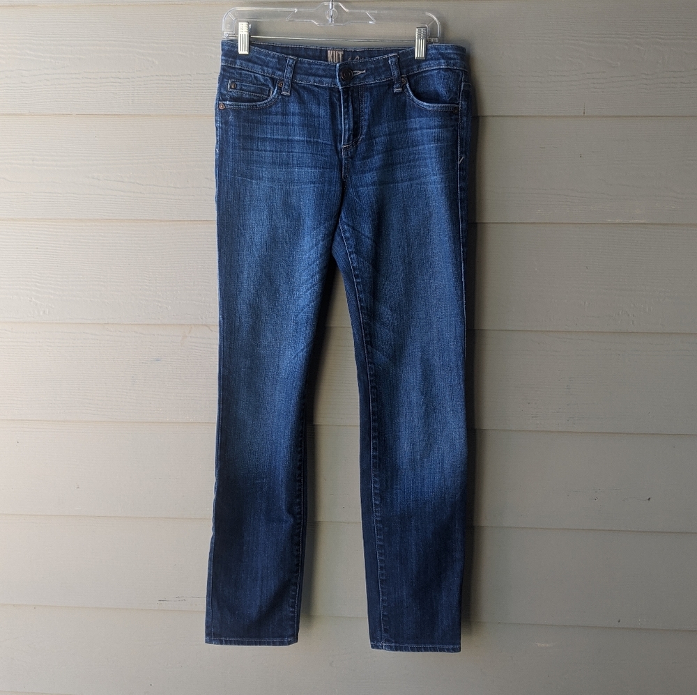 Kut from the Kloth dark wash straight leg jeans